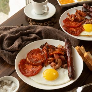 Breakfast plate