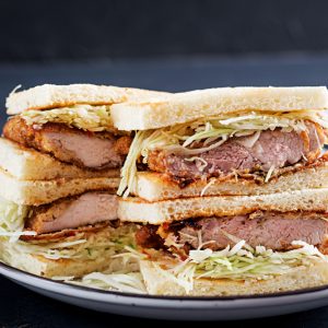 Korean fried chicken sandwich